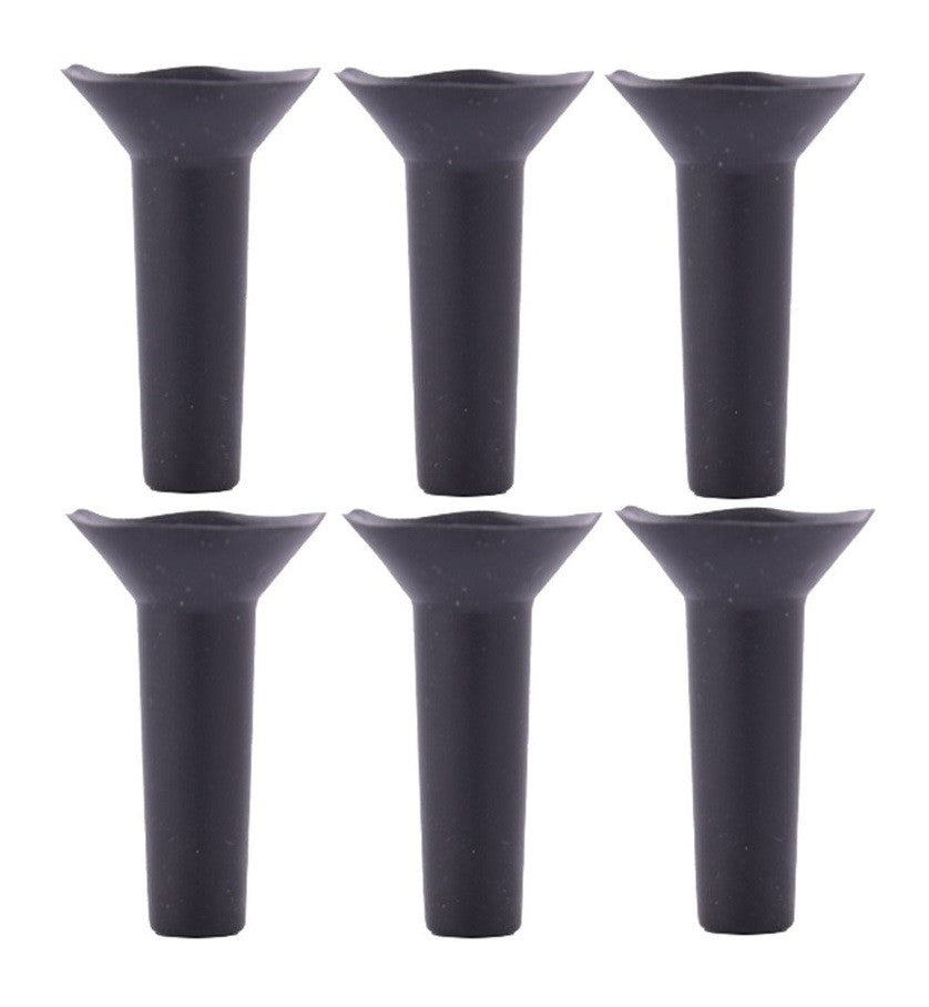 6 ventose in gomma per tiro con l'arco